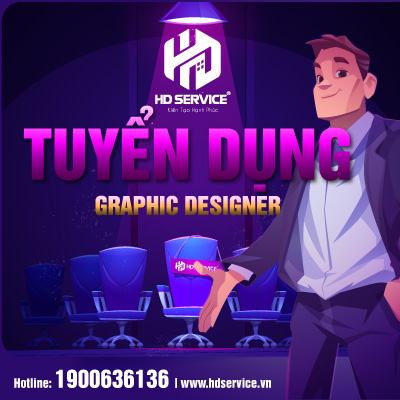 Công ty Cổ Phần HD Service tuyển dụng “02 Chuyên viên Marketing - Thiết kế đồ hoạ” tại Bình Dương